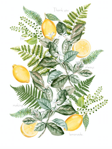 Lemonade Greeting Card