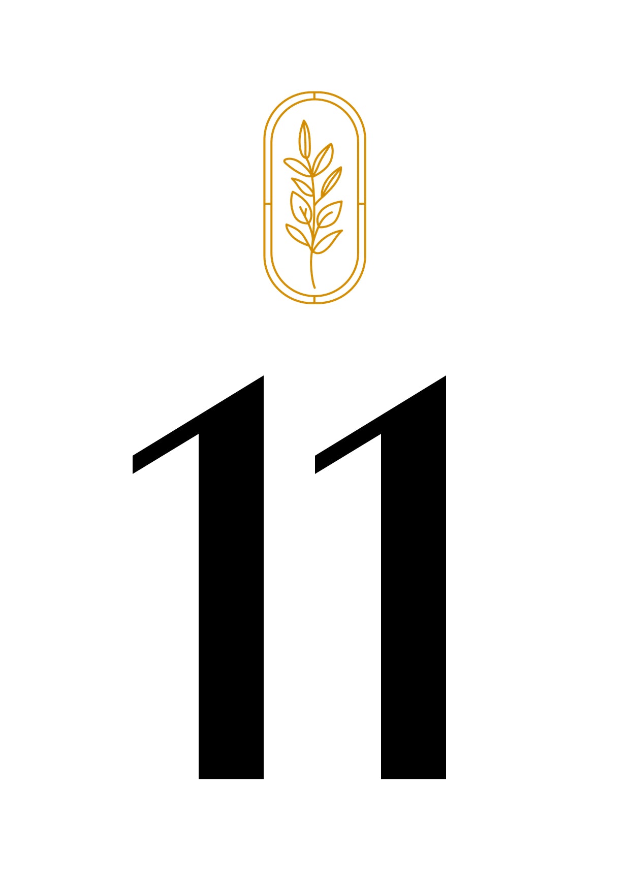 Table Numbers