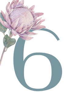Table Numbers